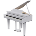 Roland GP-6 Digital Baby Grand Piano – Polished White