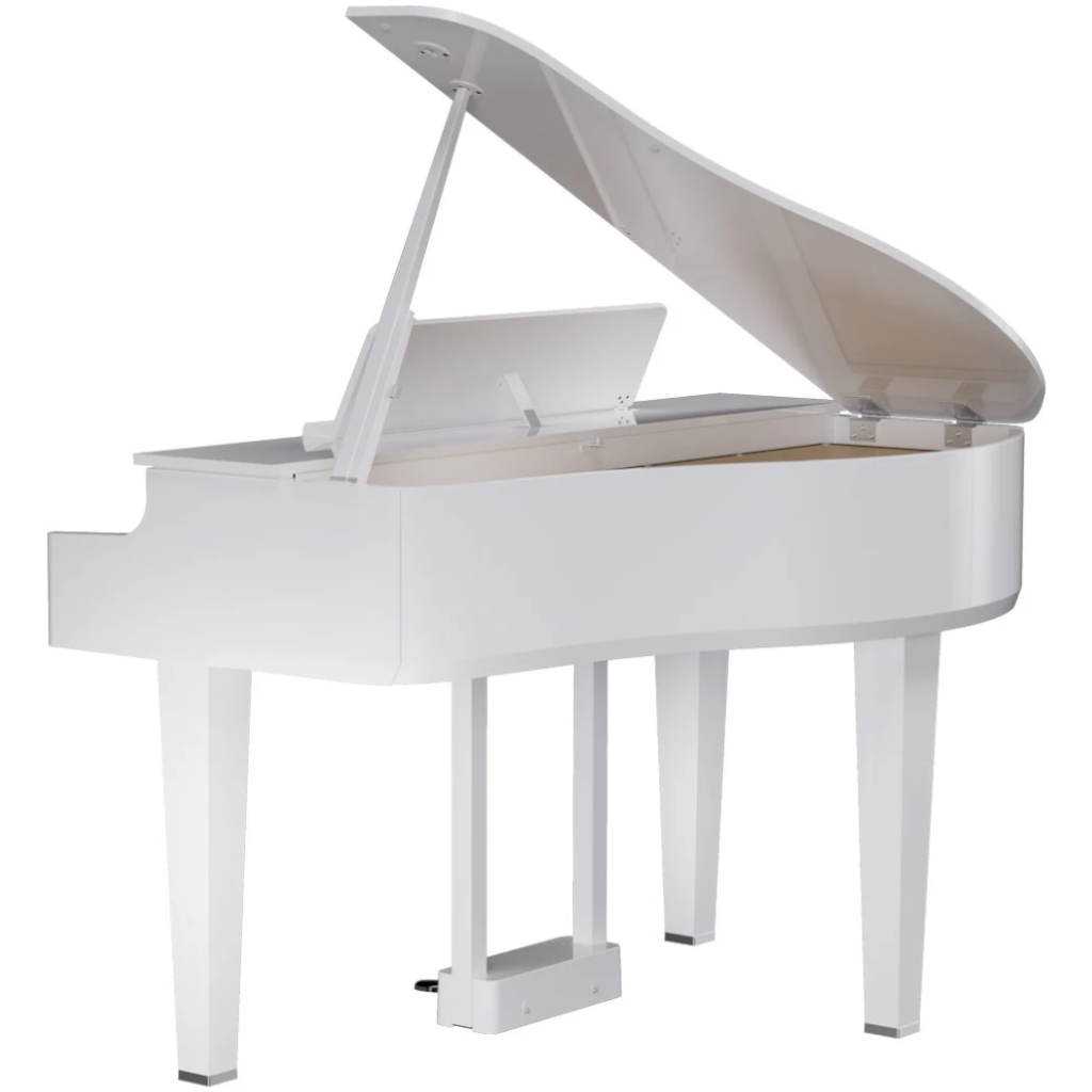 Roland GP-6 Digital Baby Grand Piano – Polished White