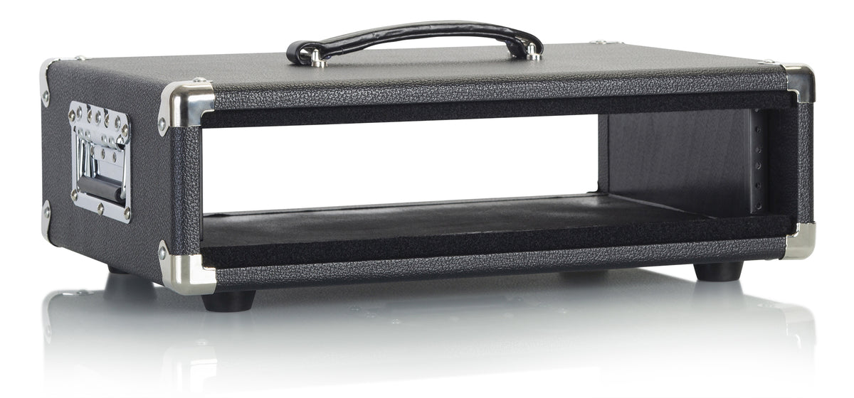 Gator GR-RETRORACK-2BK Retro Rack 2U Case - Black