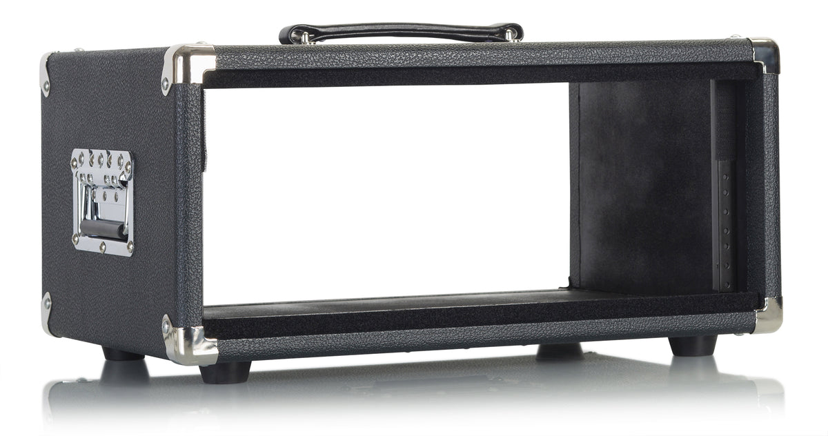 Gator Cases Retro Racks Vintage Amp Vibe Rack Case 4U - Black