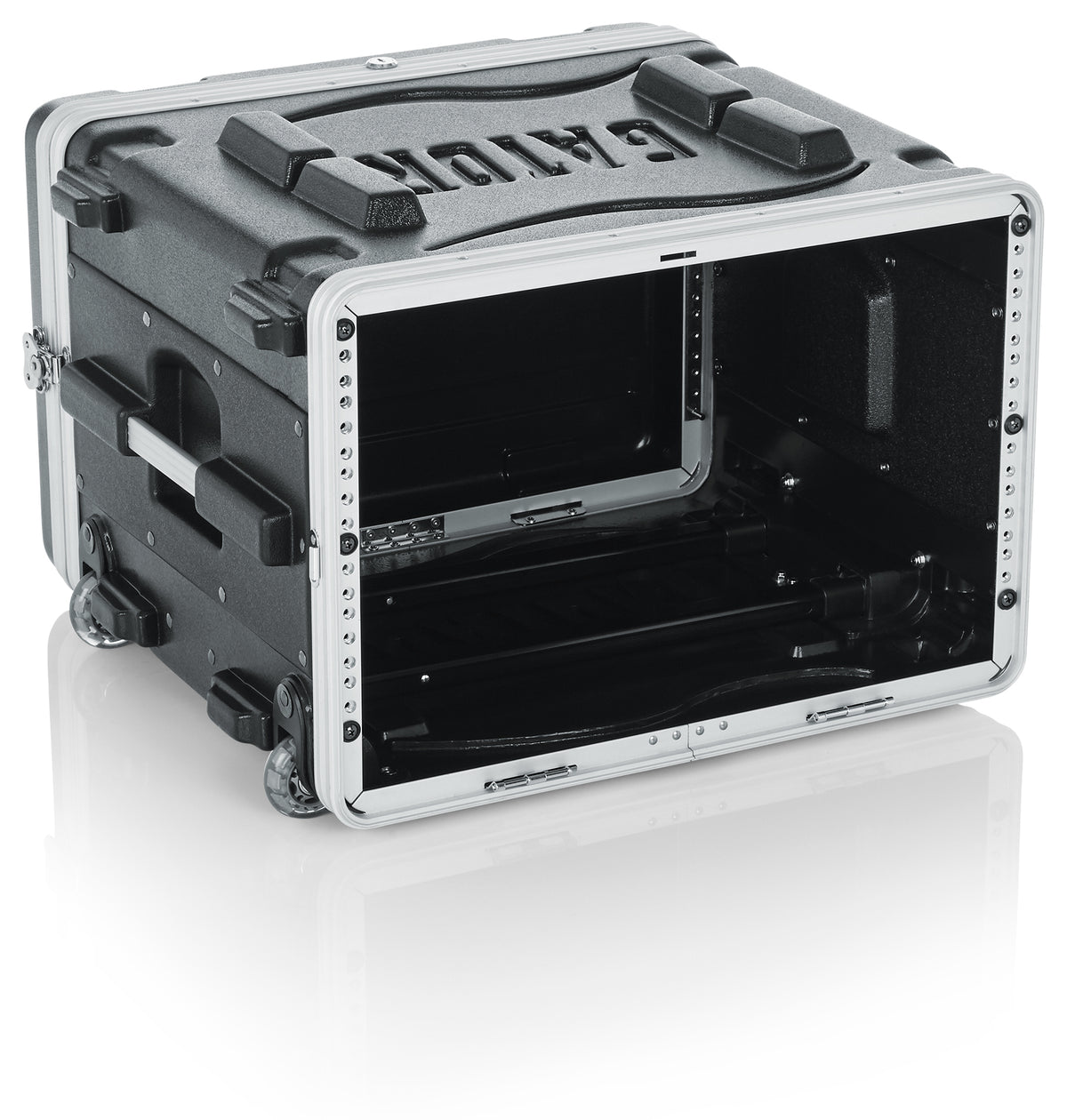 Gator GRR-6L 6U Rolling Audio Rack Case
