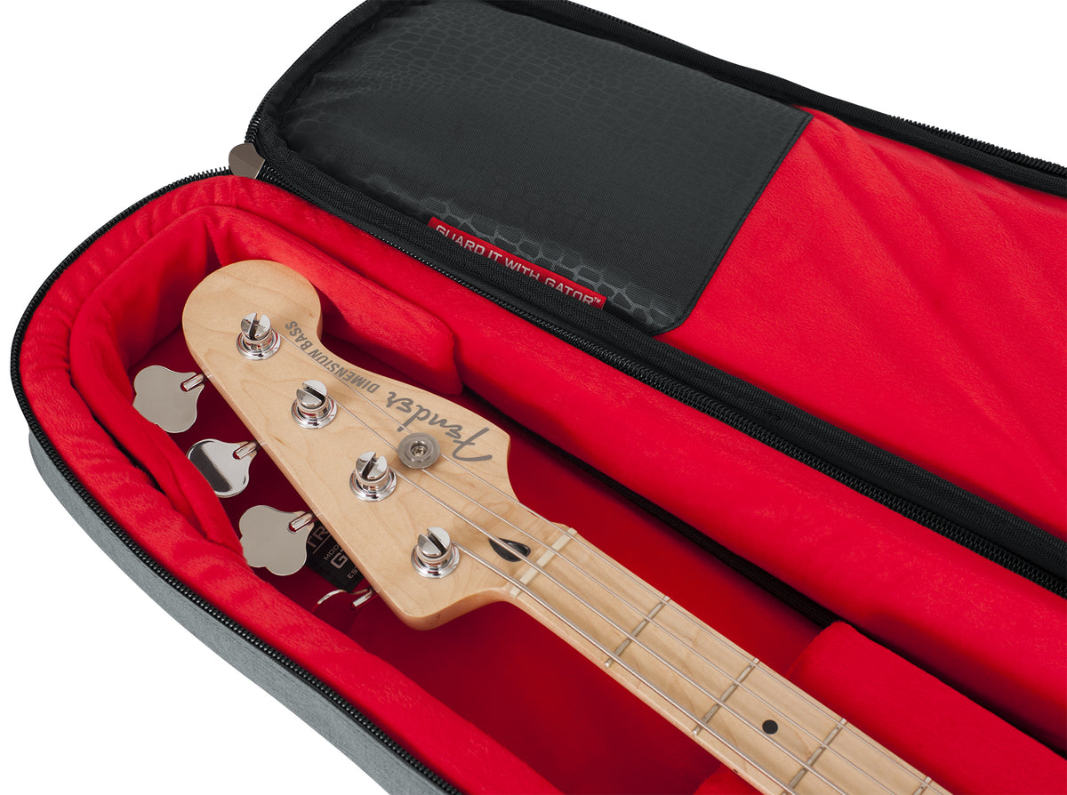 Gator Transit Bass Guitar Bag - Light Grey
