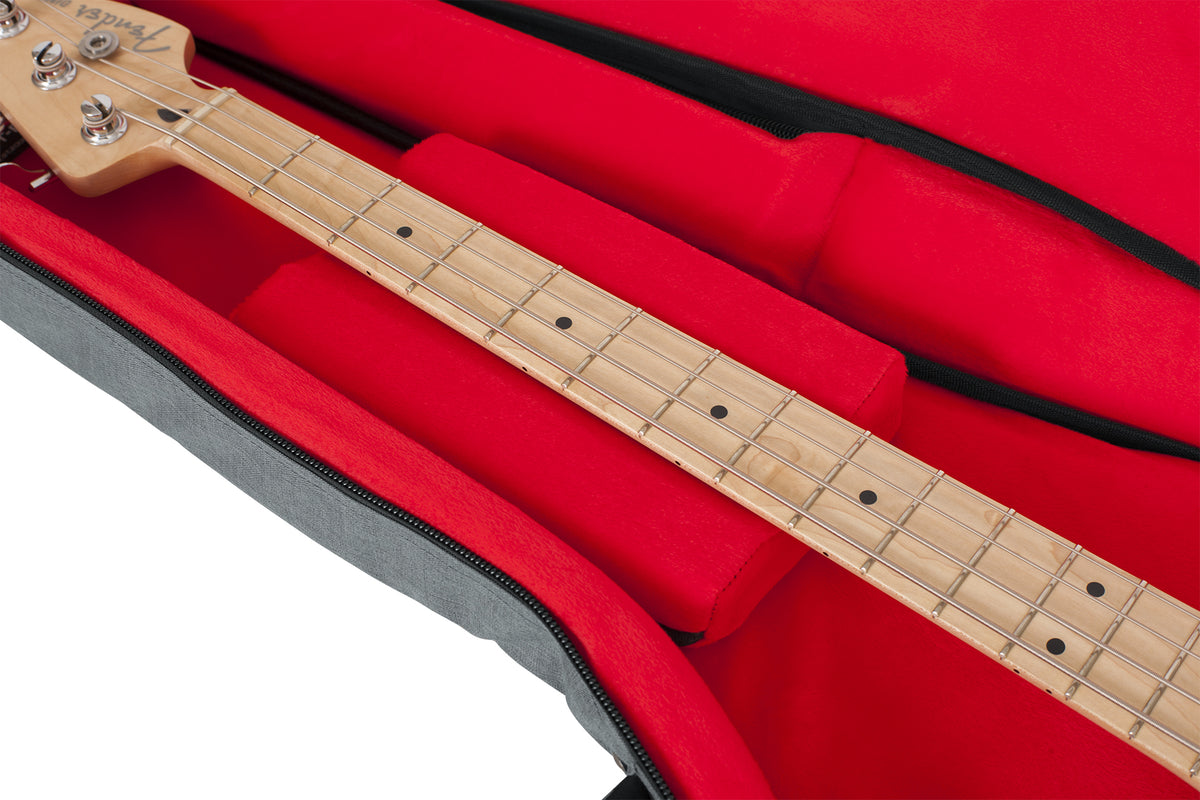 Gator Transit Bass Guitar Bag - Light Grey