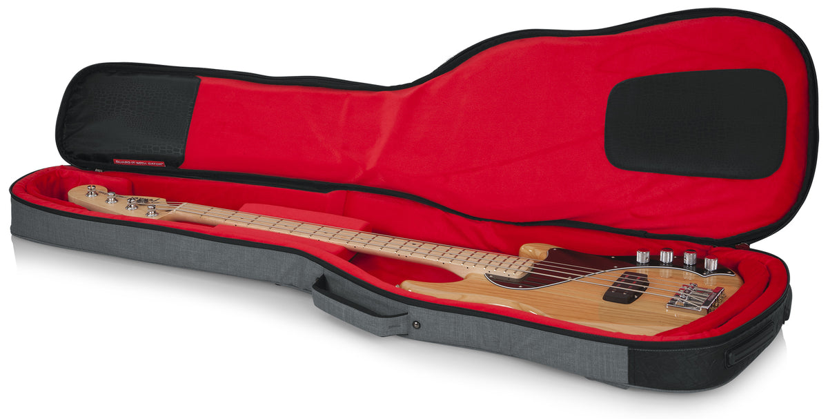 Gator Transit Bass Guitar Bag - Light Grey