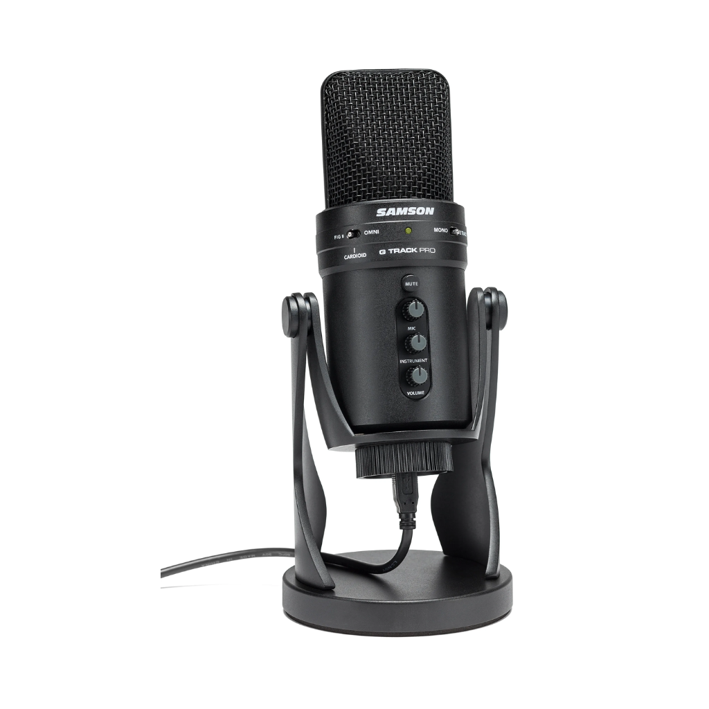 Samson G-Track Pro USB Microphone with Instrument Input