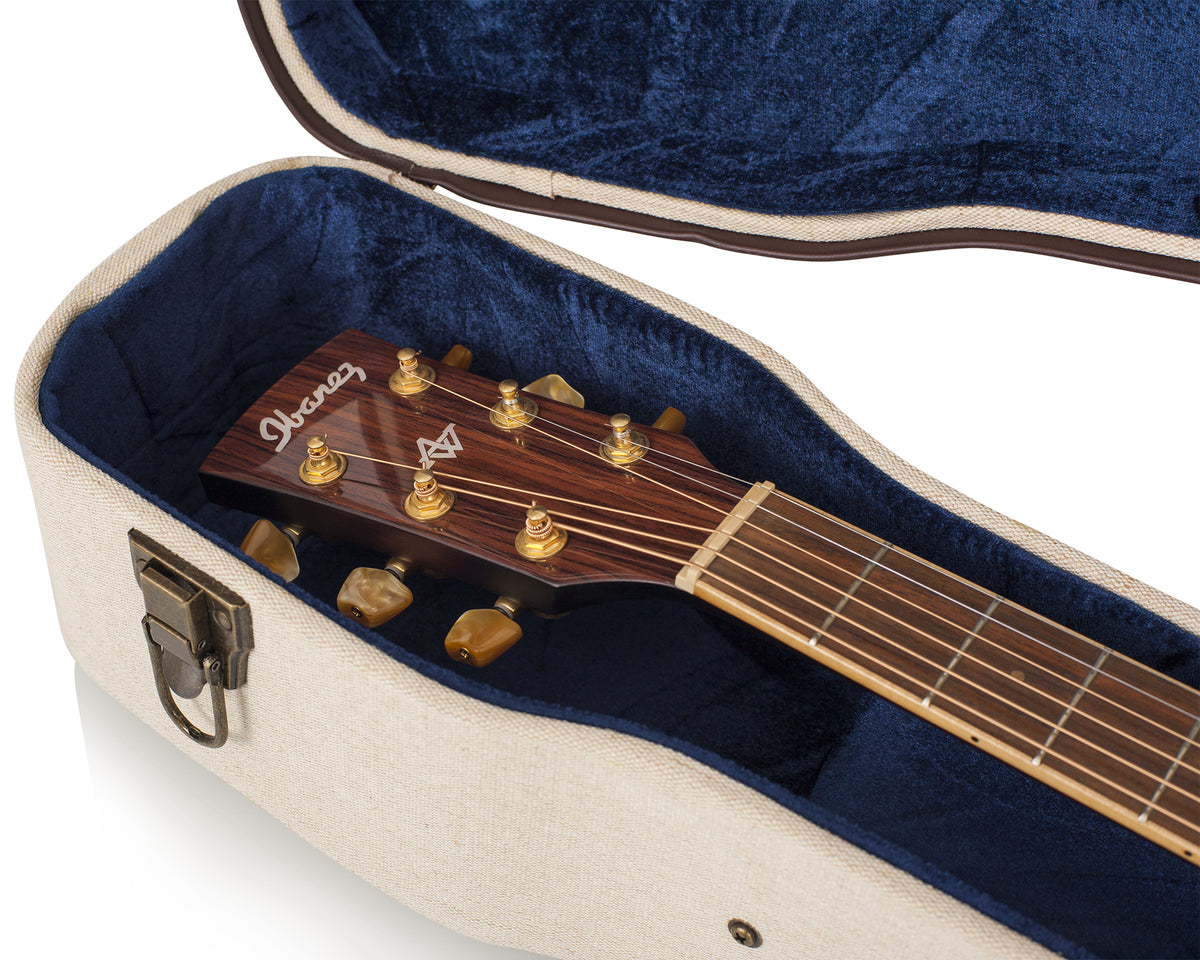 Gator Journeyman Dreadnought Acoustic Guitar Deluxe Wood Case