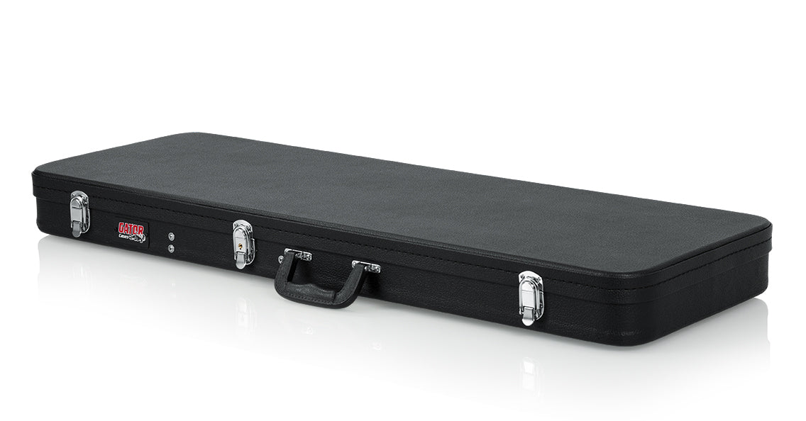 Gator GWE-ELEC Traditional Electric Guitar Wood Case - Black