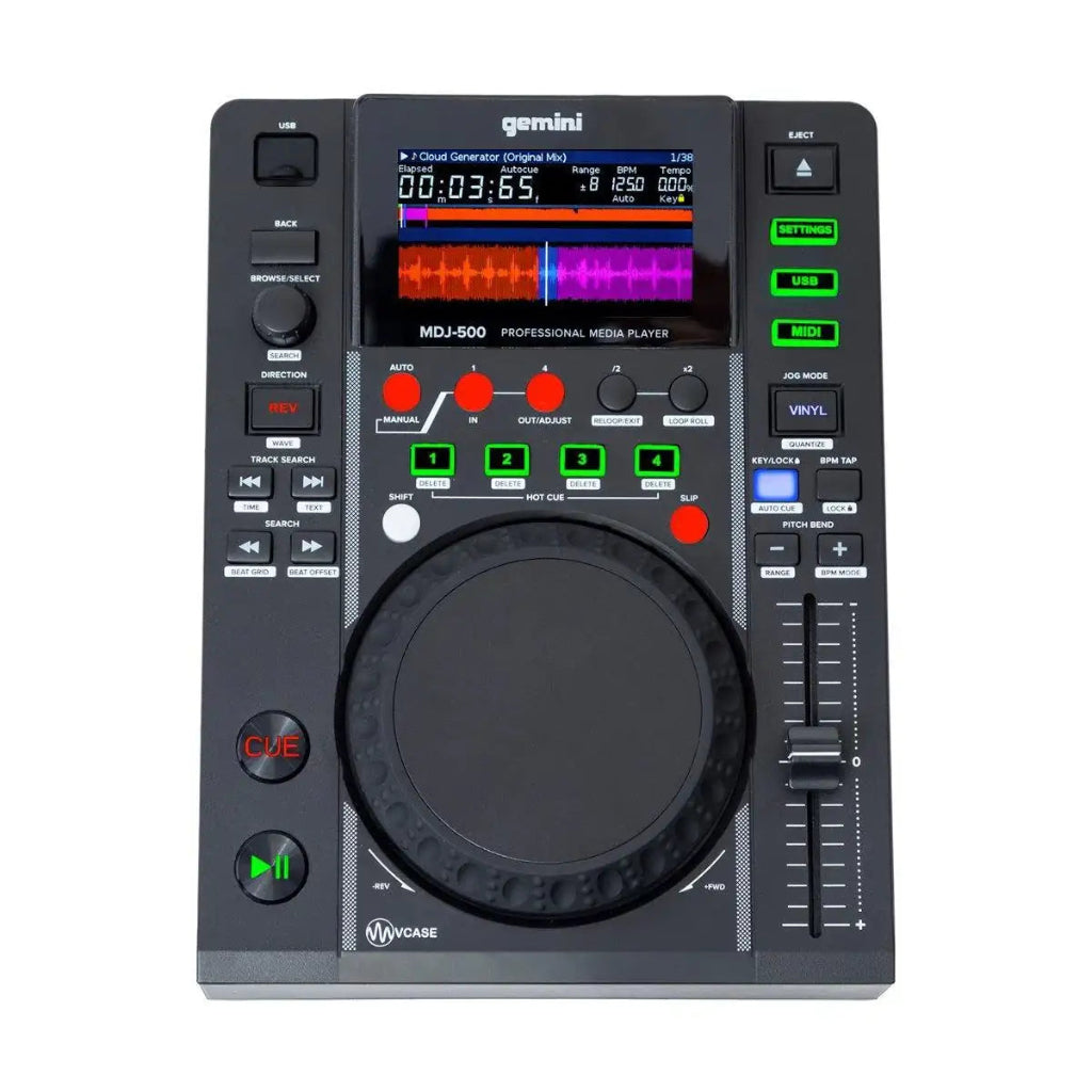 Gemini MDJ-500 Professional Media Controller