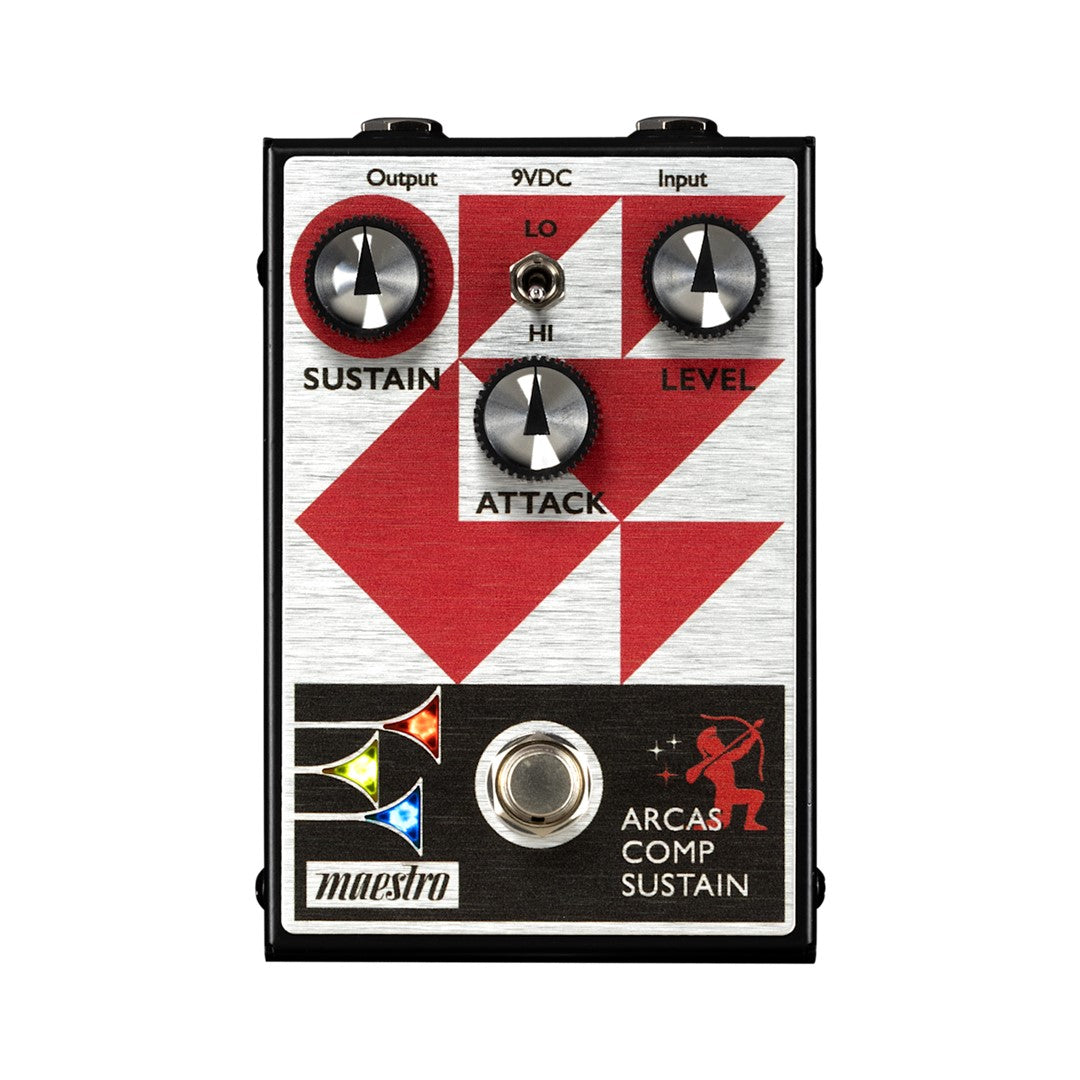 Gibson Maestro Arcas MOCACSP Compressor Sustainer Pedal – Transparent & Heavy Compression for Guitar