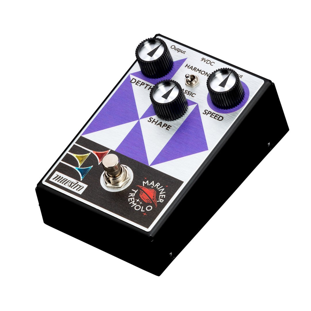 Gibson Maestro Mariner Tremolo MOCMTP Pedal – Classic & Harmonic Tremolo Effects
