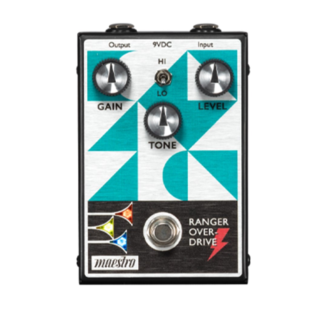 Gibson Maestro Ranger Overdrive MOCROP Pedal – Vintage Tube Amp Tone & Dual Modes
