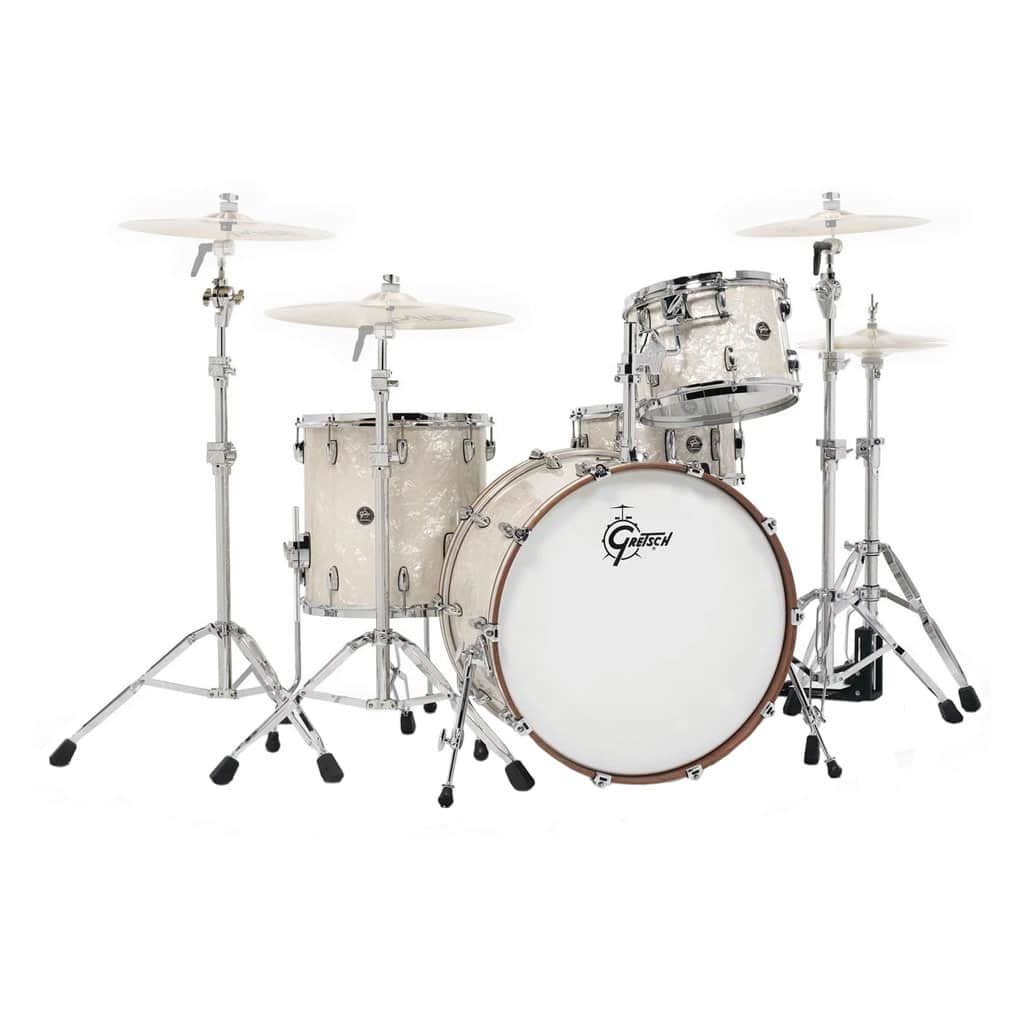 Gretsch RN2R644VP Renown Maple Shell Pack 4-Piece with 24″ Kick – Vintage Pearl