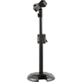 Hercules Stands MS100B Low-Profile Microphone Stand With EZ Mic Clip