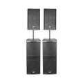 Sound Select ZA Hybrid PA15DSP & LS218A Combo Professional PA & Subwoofer System