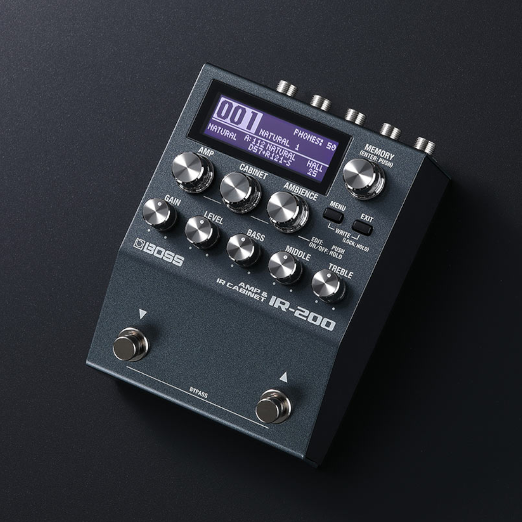 Boss IR-200 Amp and IR Cabinet Effects Pedal