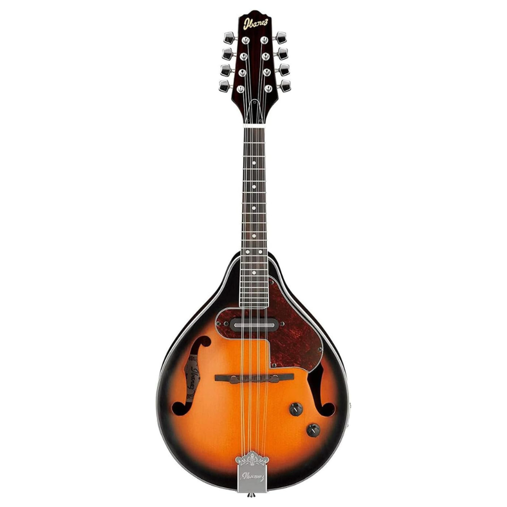 Ibanez M510E-BS A-Style Acoustic-Electric Mandolin – Spruce Top, Sapele Back & Sides