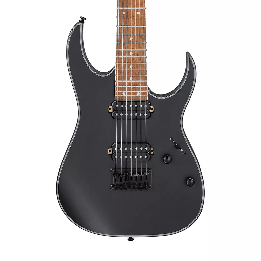 Ibanez RG7421EX-BKF 7-String Electric Guitar – Wizard II Neck, Quantum Pickups