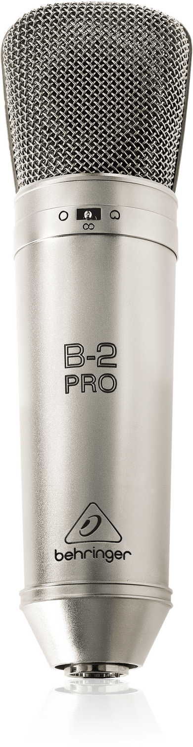 Behringer B-2 PRO – Dual-Diaphragm Studio Condenser Microphone