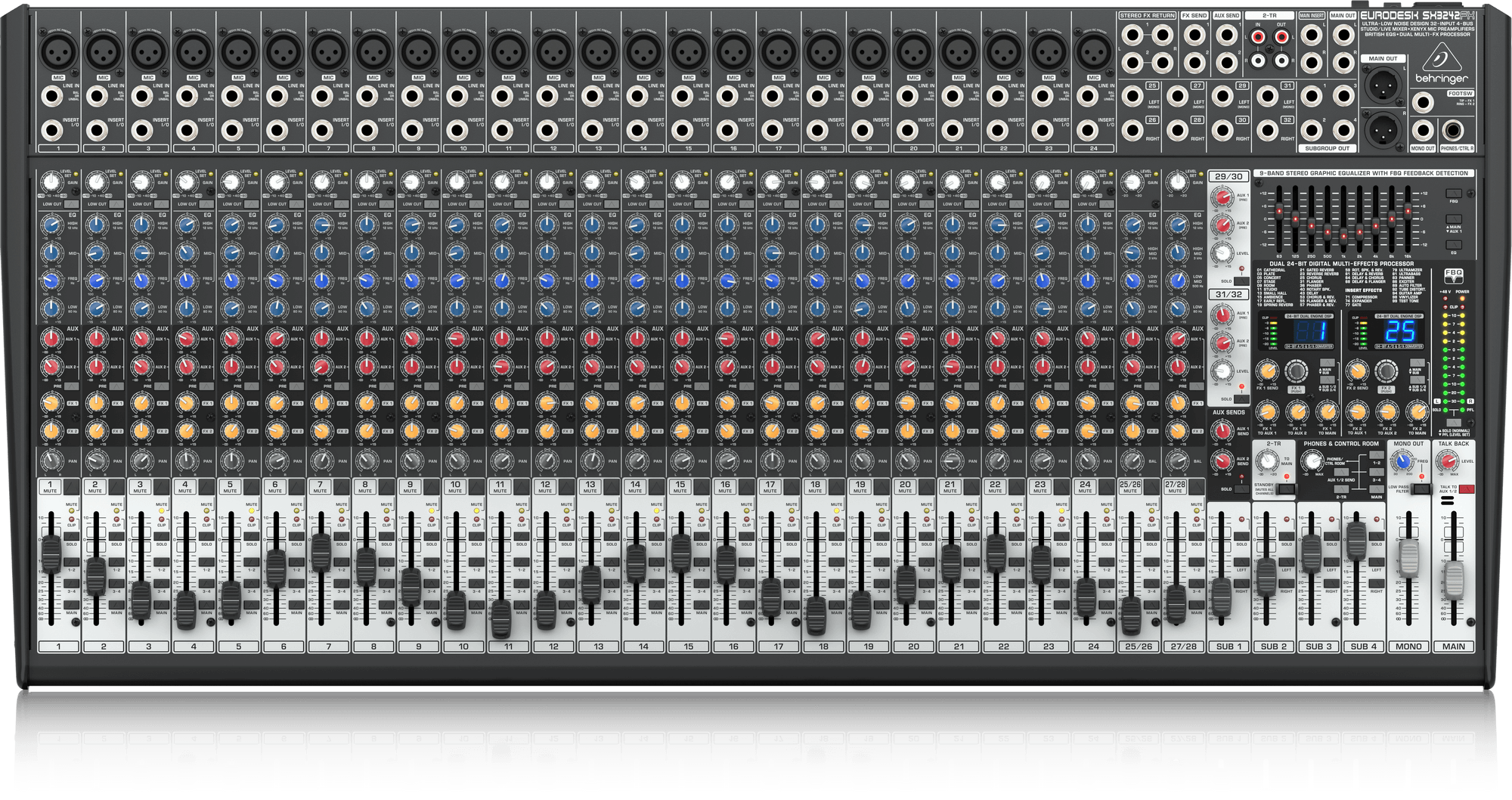 Behringer SX3242FX 32-Channel Analog Mixer w/FX