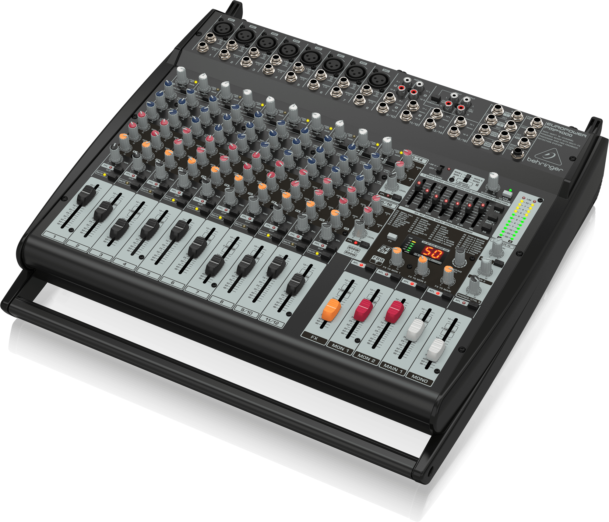 Behringer PMP4000 16-channel 1600W Powered Mixer