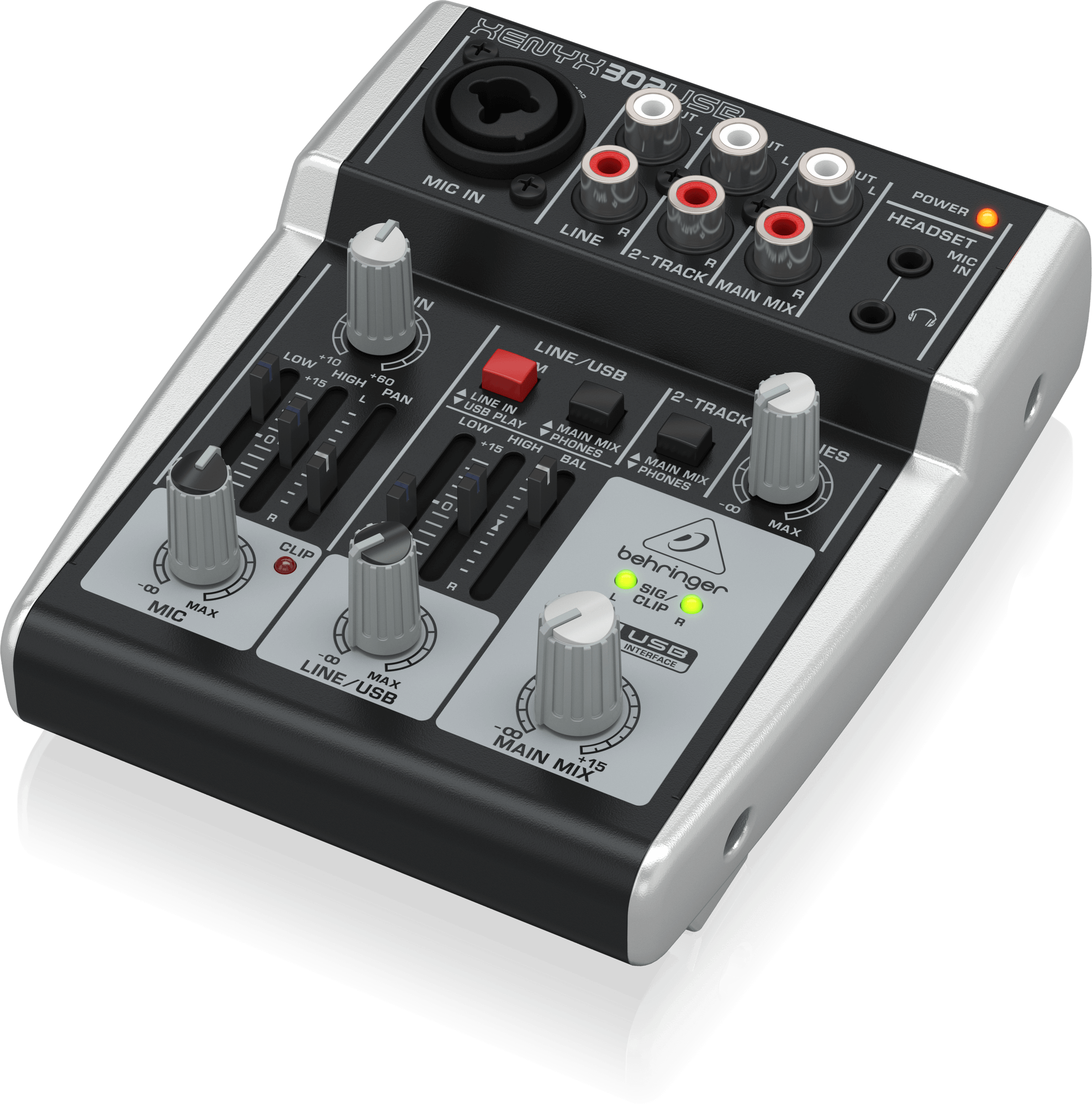 Behringer XENYX 302USB Analog Mixer