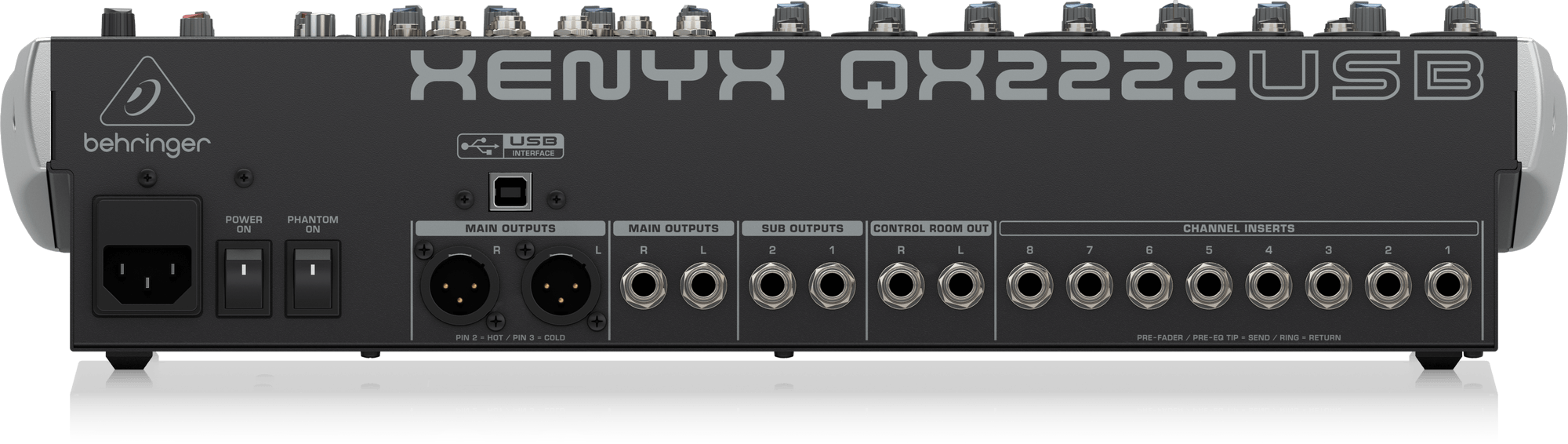 Behringer XENYX QX2222 USB Mixer