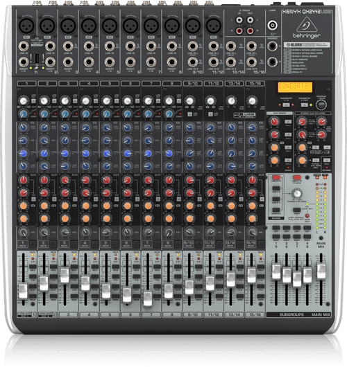 Behringer Xenyx QX2442USB Mixer with USB and Effects – Harry Green