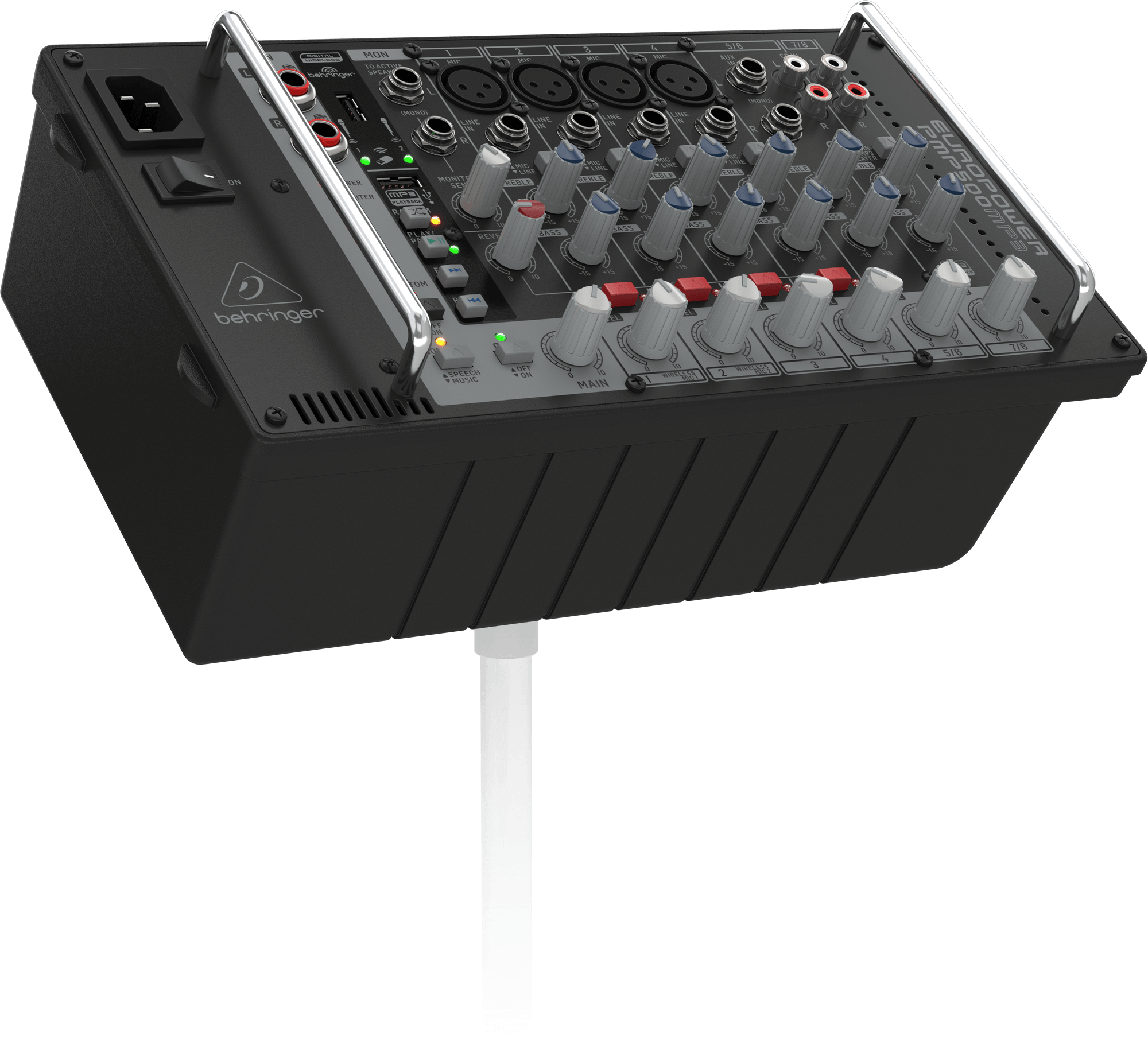 Behringer PMP500MP3 8-channel 500W Powered Mixer