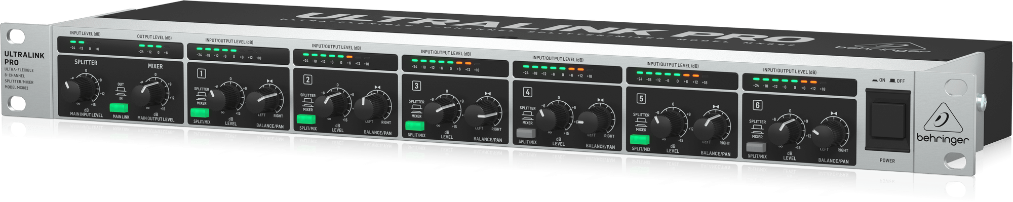 Behringer MX882 V2 Rackmount Mixer - Splitter
