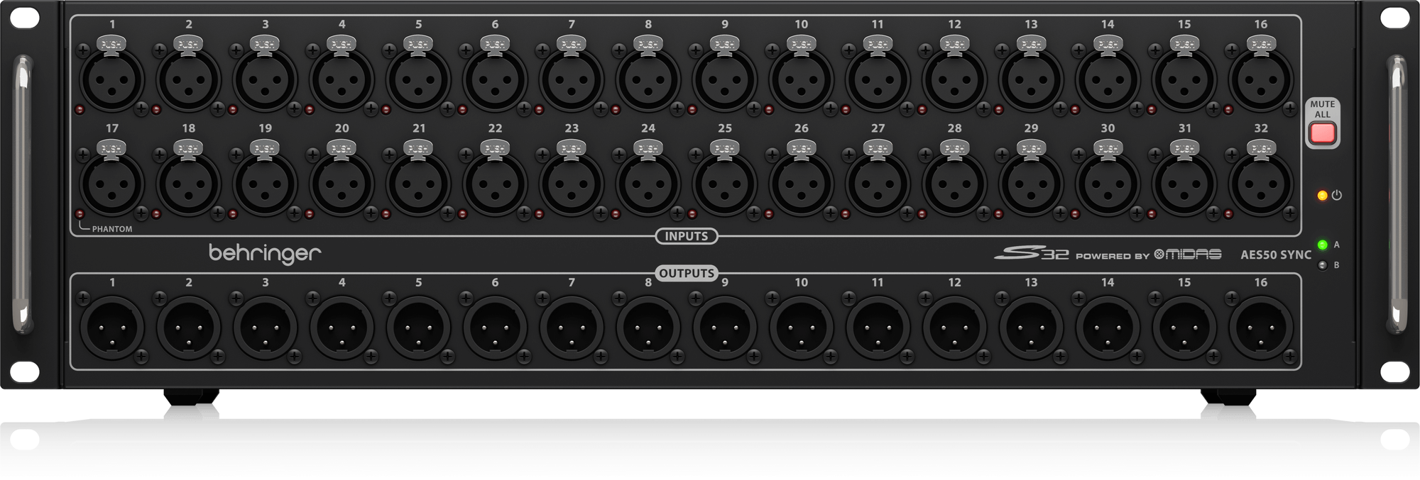 Behringer S32 32-input / 16-output Digital Stage Box