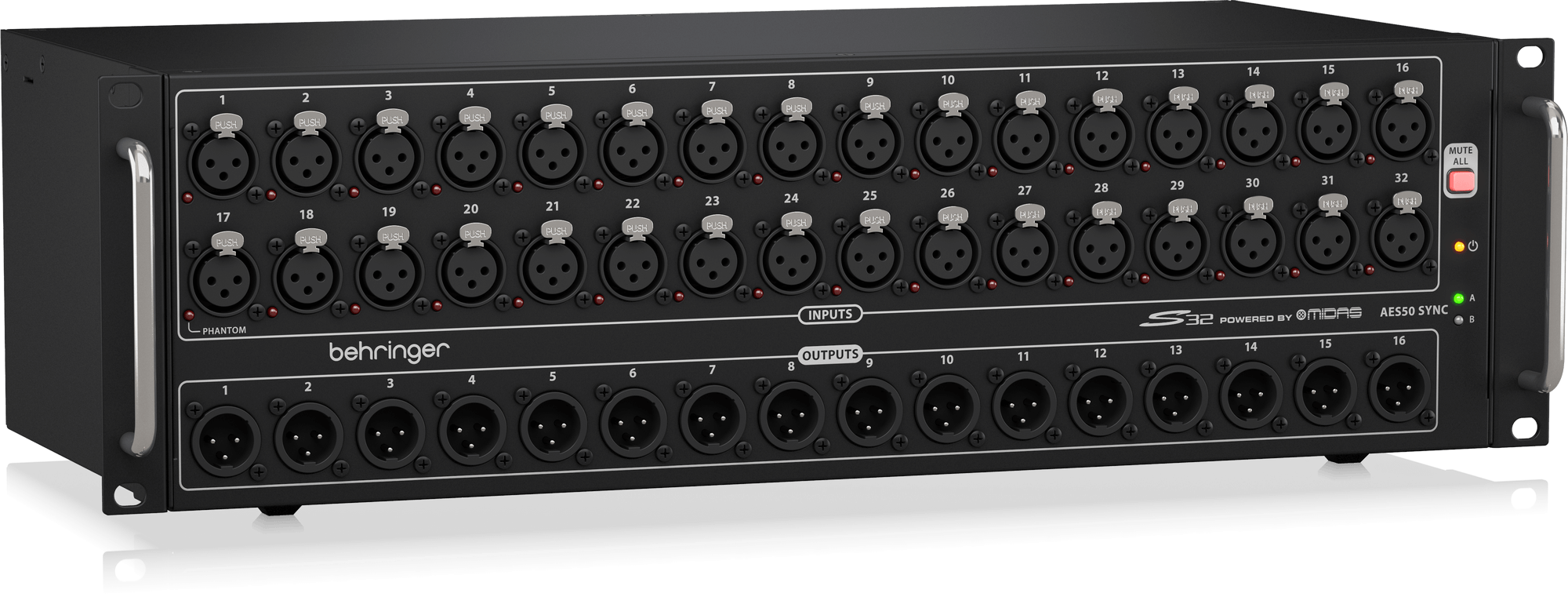 Behringer S32 32-input / 16-output Digital Stage Box