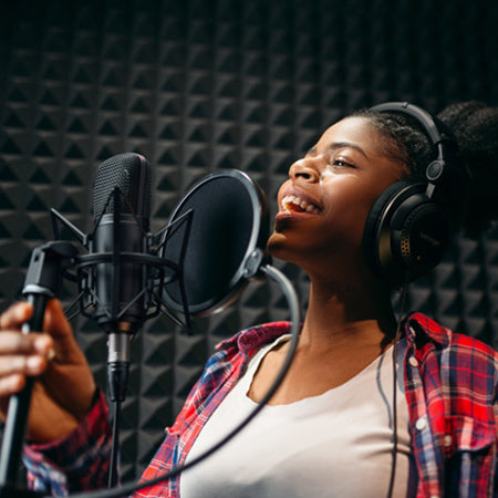 Behringer B-1 DARK EDITION – Gold-Sputtered Studio Condenser Mic