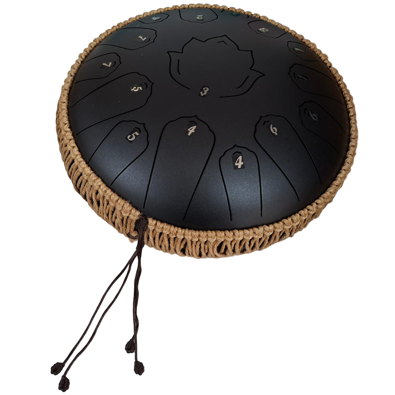 BK 13" Tongue Drum - Ink Black