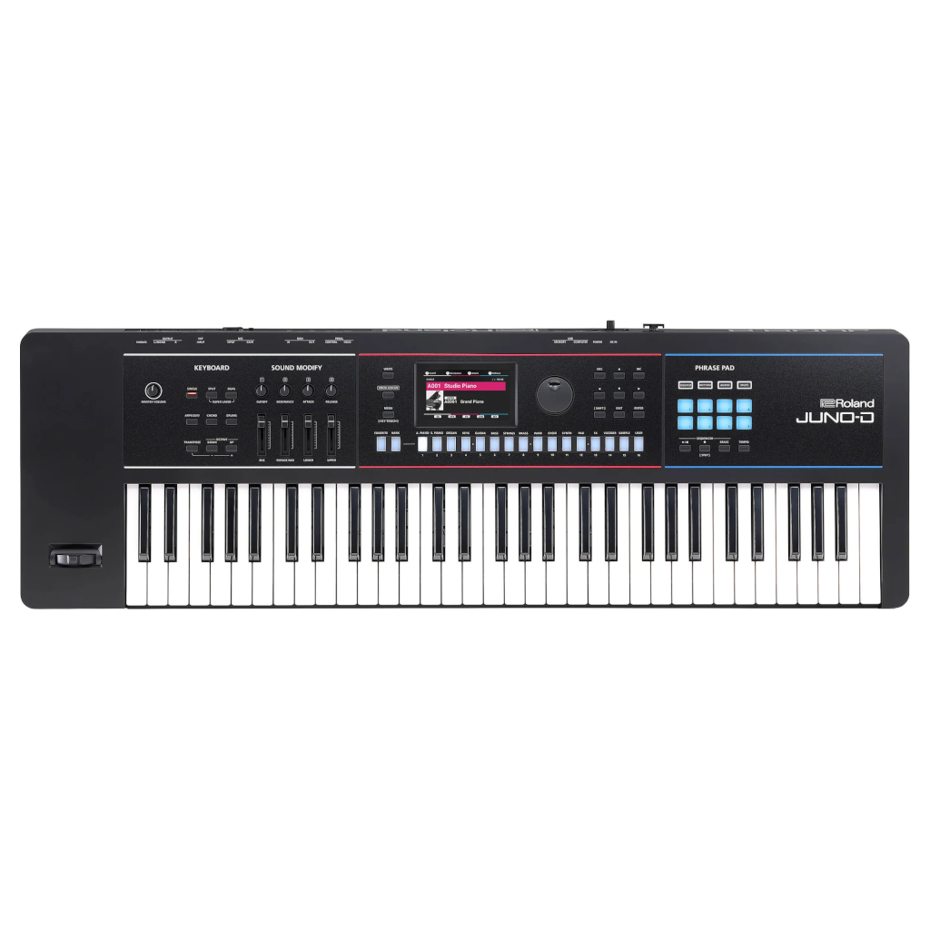 Roland Juno-D6 61-Key Synthesizer with Zen-Core Sound Engine