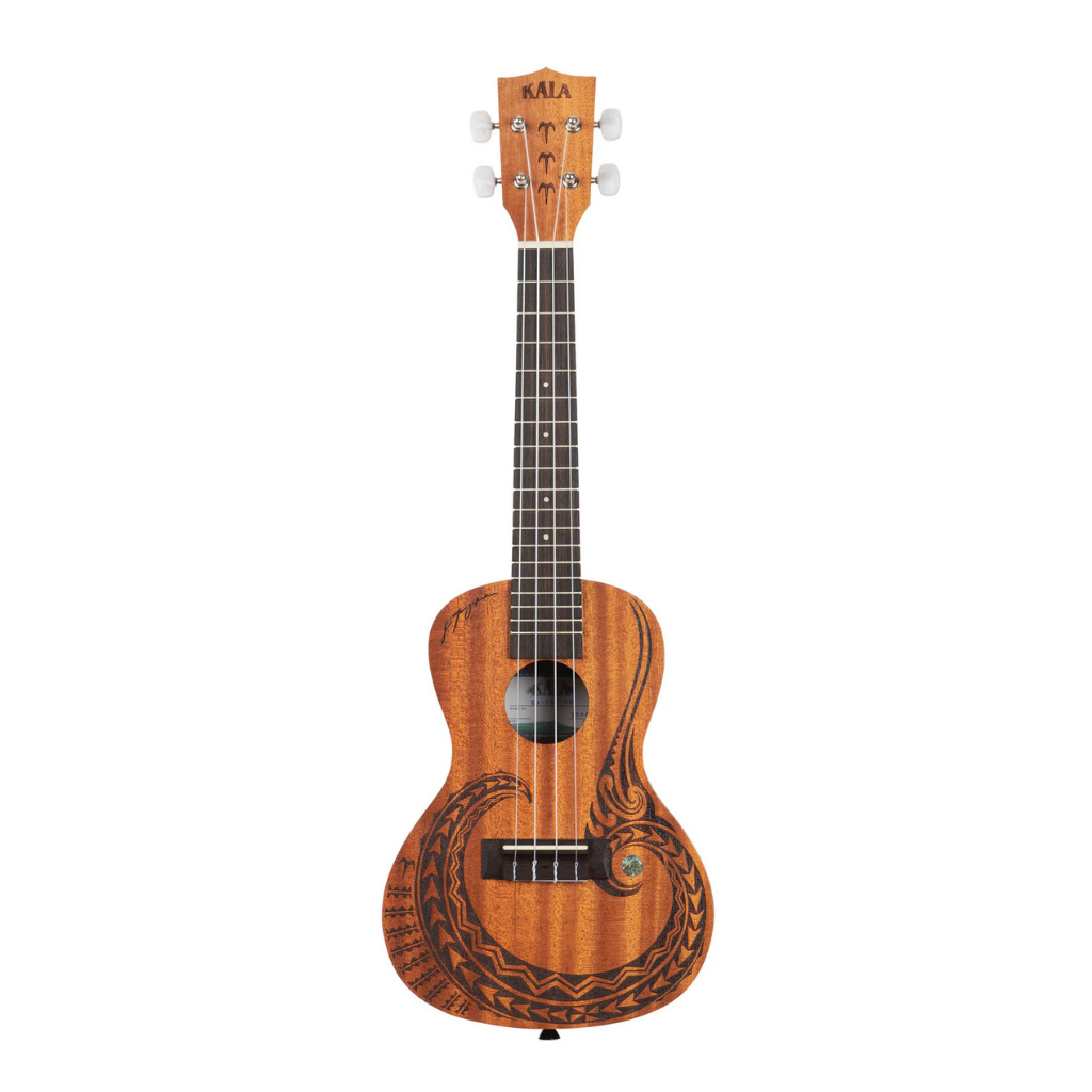 Kala The Voyage Collection Courage Mahogany Concert Ukulele with Bag