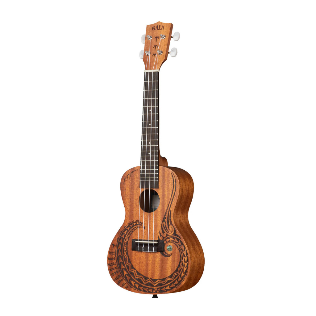 Kala The Voyage Collection Courage Mahogany Concert Ukulele with Bag
