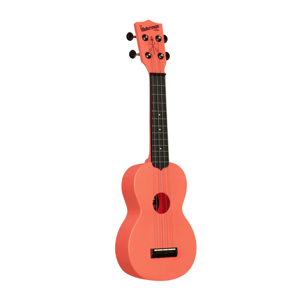 Kala Waterman Recycled Soprano Ukulele in Pink Dusk Finish