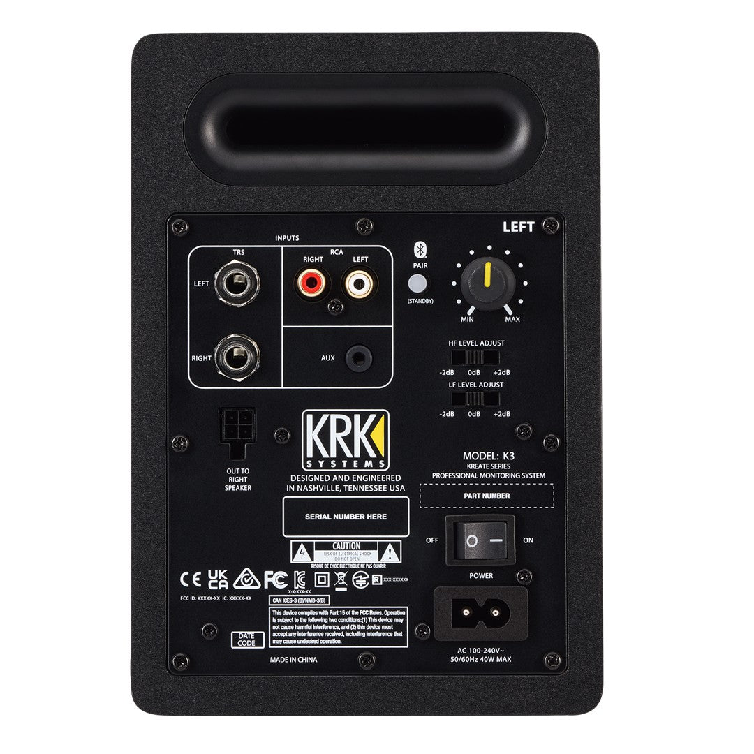KRK K3 Kreate Series 3” Studio Monitor (Pair)