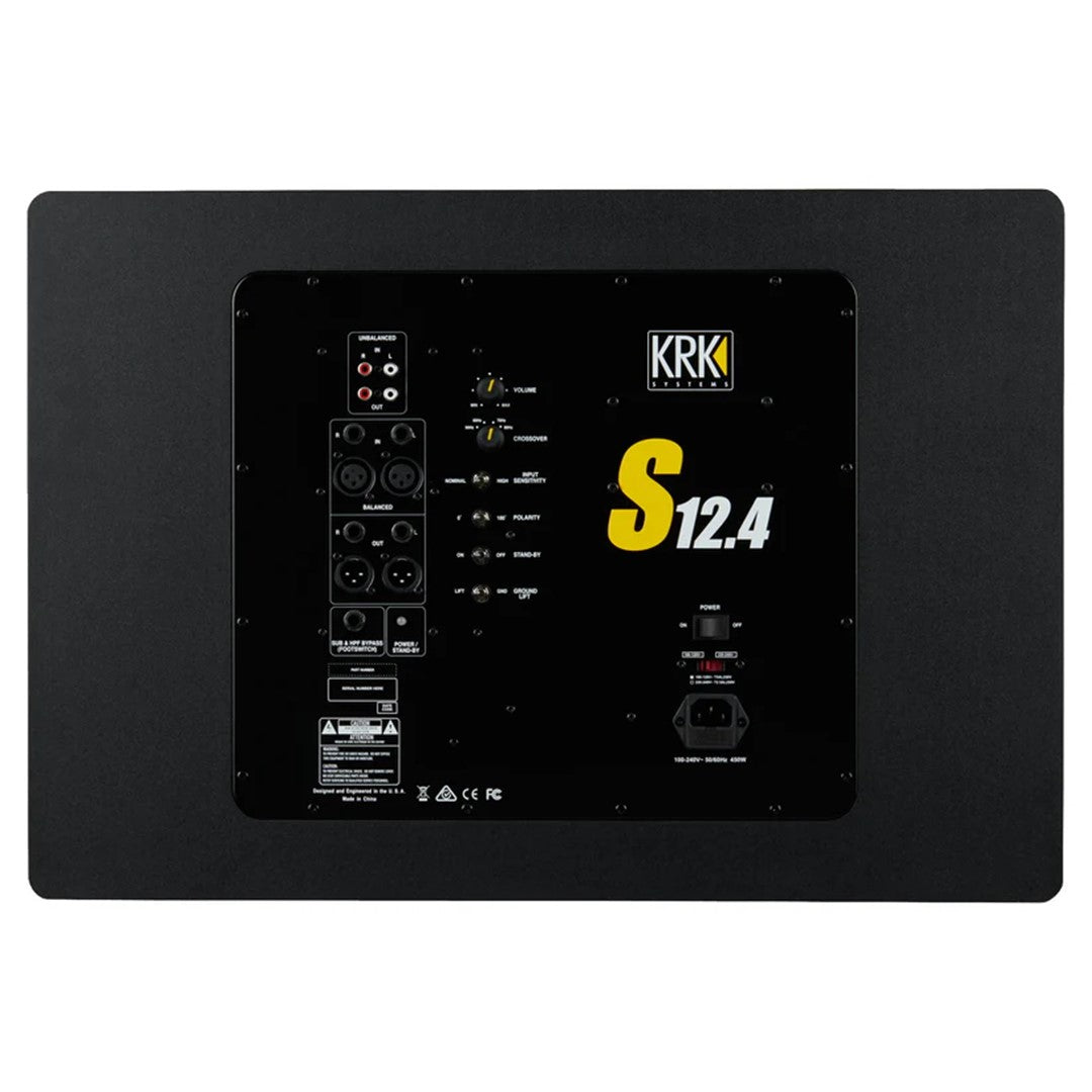 KRK S12.4 Powered Studio Subwoofer