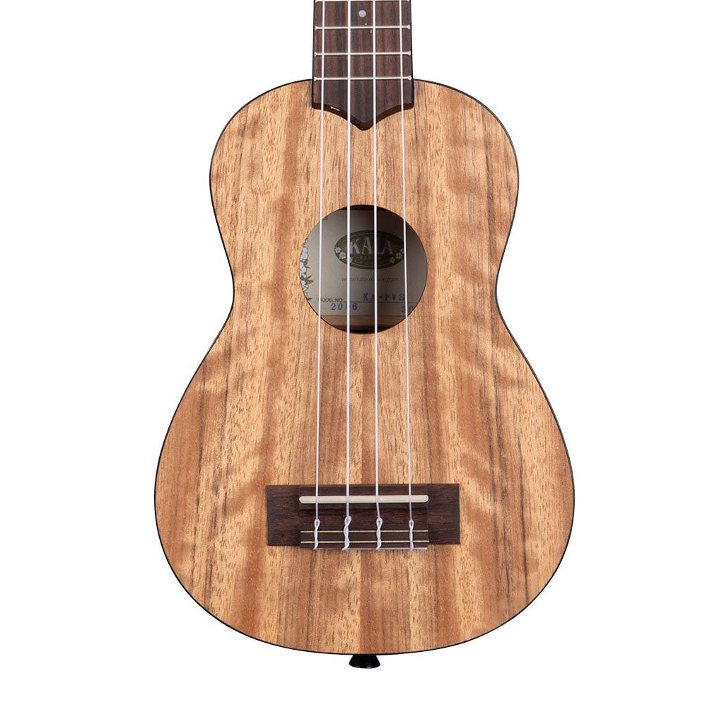 Kala KA-PWS Pacific Walnut Soprano Ukulele with Chrome Tuners