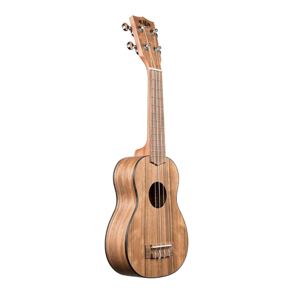 Kala KA-PWS Pacific Walnut Soprano Ukulele with Chrome Tuners
