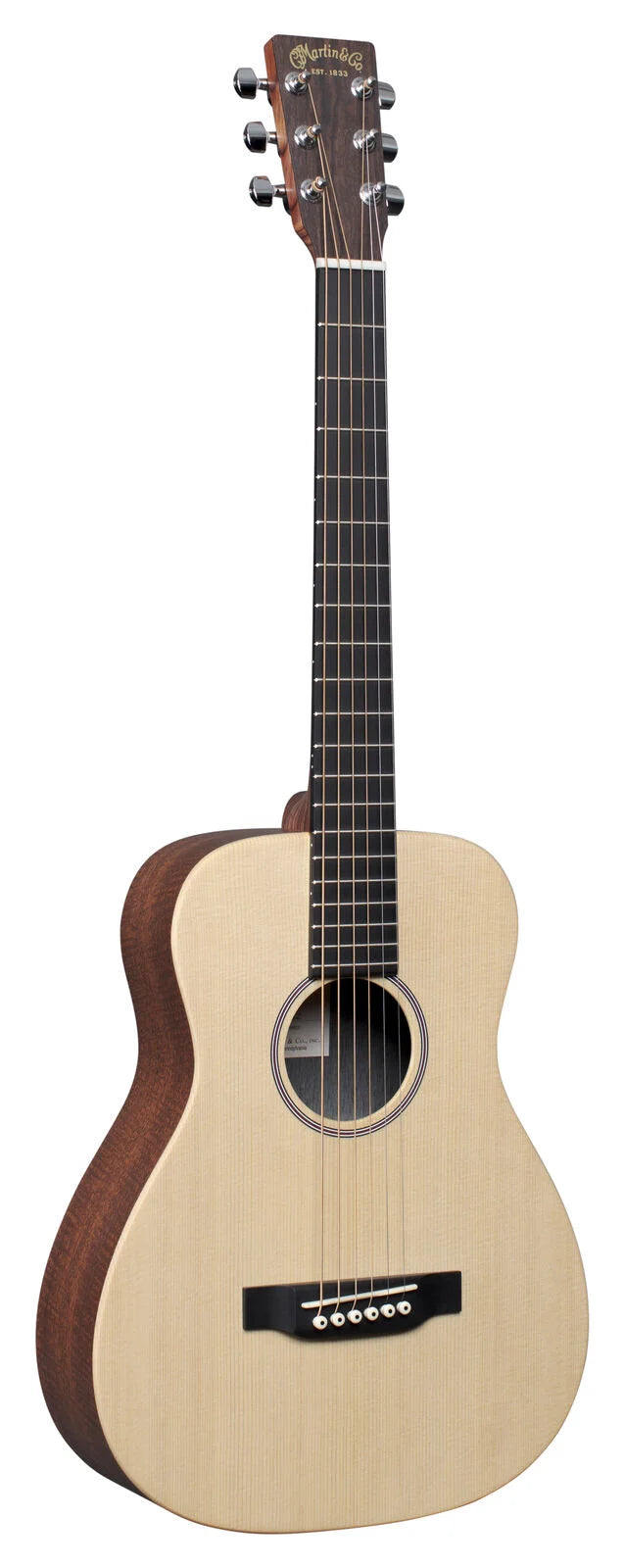 Martin LX1 Little Martin Acoustic-Electric Guitar - Natural W/Gig Bag