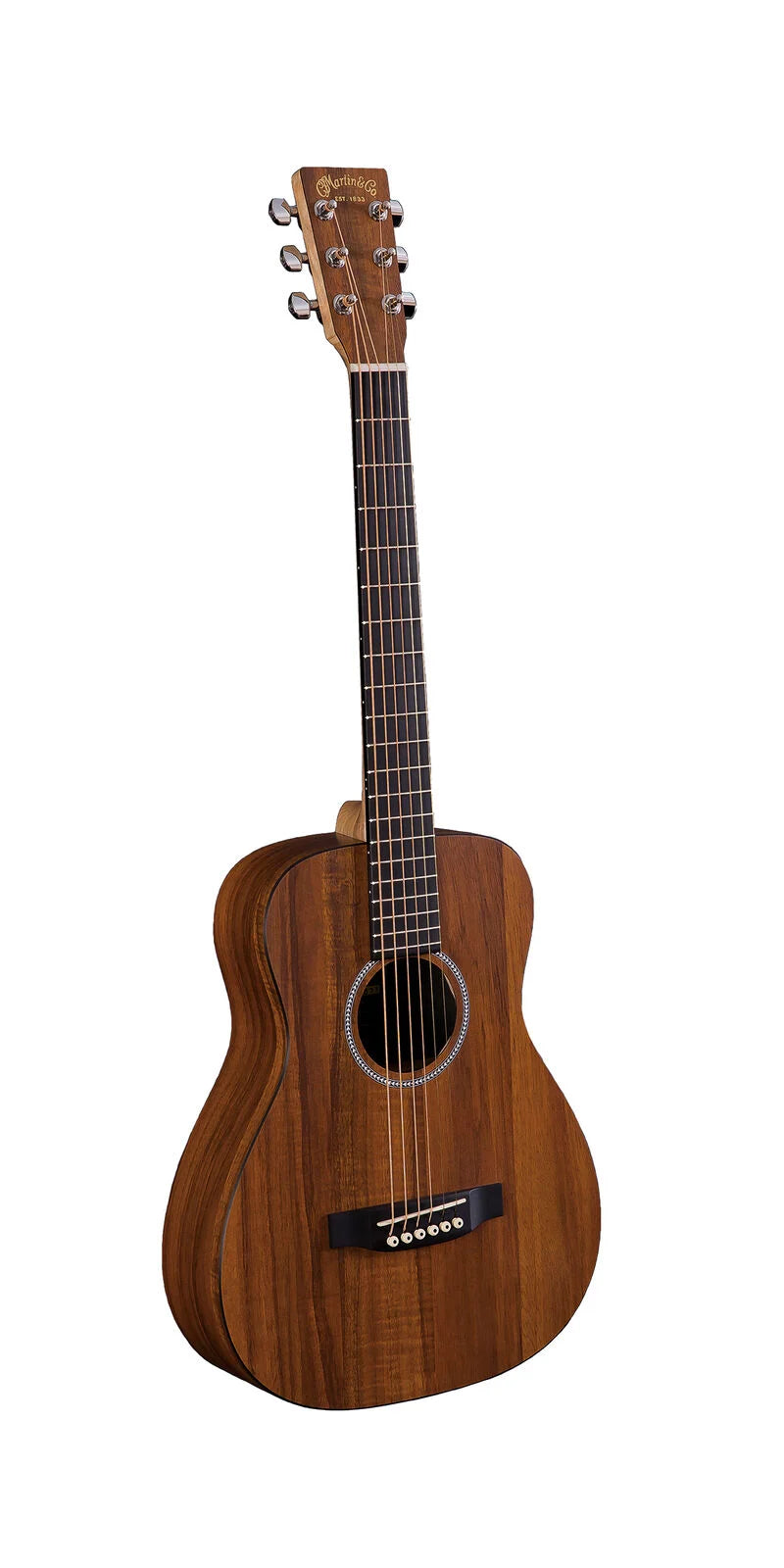 Martin LXK2 Little Martin Acoustic Guitar – Figured Koa HPL W/Gig Bag
