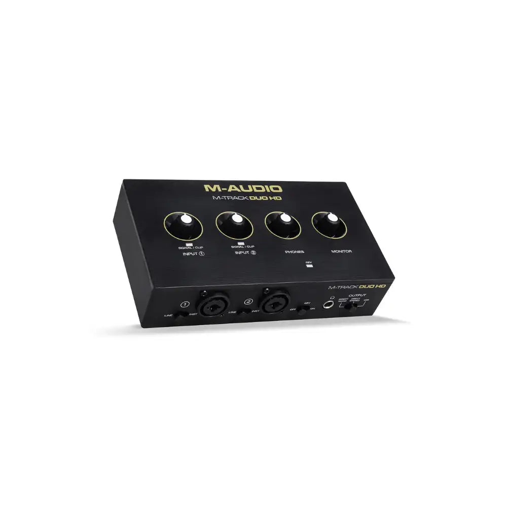 M-Audio M-Track Duo HD Producer Pack Recording Studio Bundle