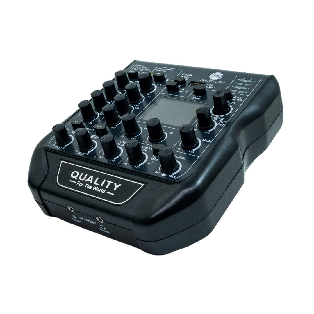 PowerWorks M42BT-UFX Bluetooth Audio Mixer