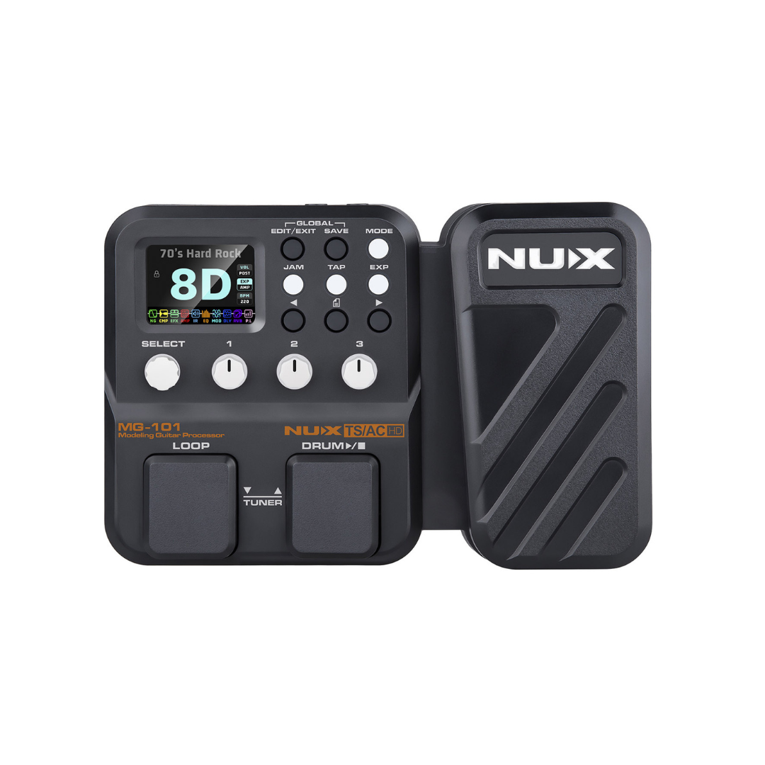 NUX MG-101 Modeling Guitar Effects Processor and Amp Modeler