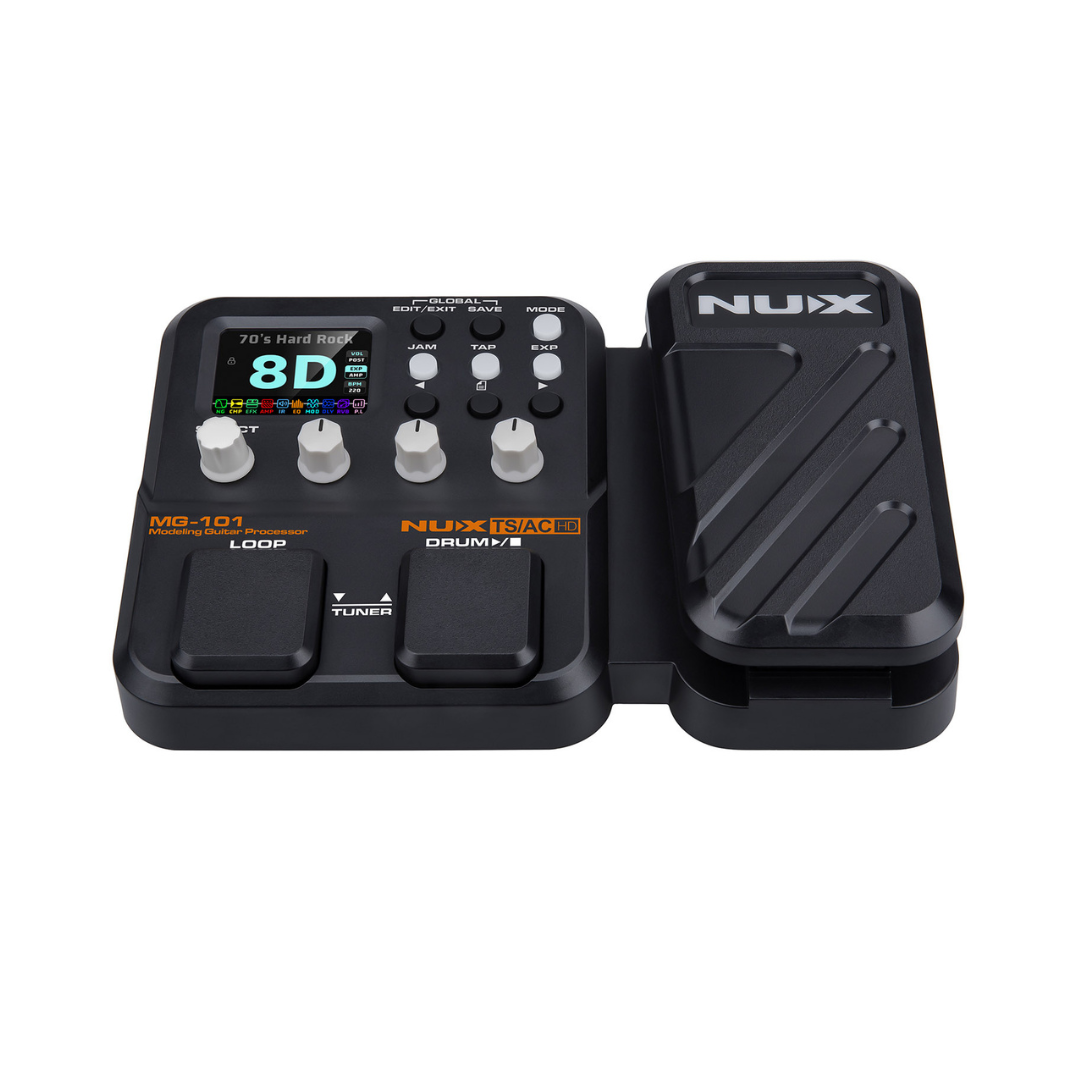 NUX MG-101 Modeling Guitar Effects Processor and Amp Modeler