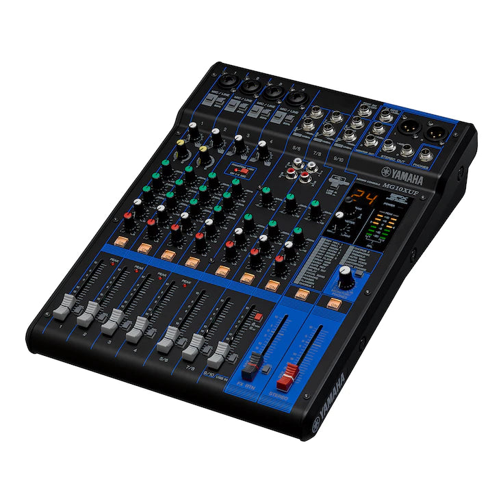 Yamaha MG10XUF – 10-Channel Analog Mixer with USB & Effects