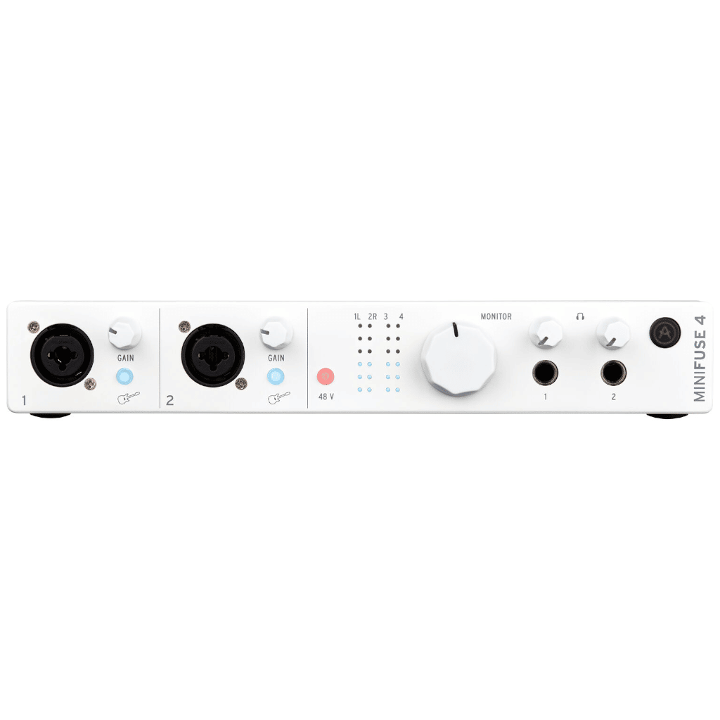 Arturia MiniFuse 4 USB-C Audio Interface - White