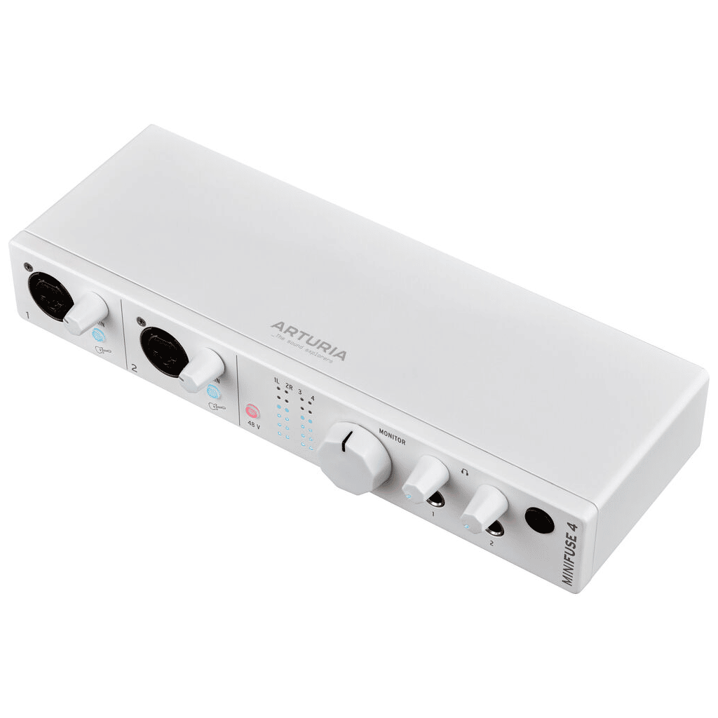 Arturia MiniFuse 4 USB-C Audio Interface - White